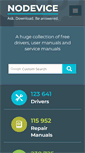 Mobile Screenshot of nodevice.com
