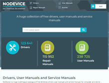 Tablet Screenshot of nodevice.com