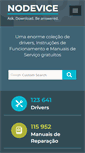 Mobile Screenshot of nodevice.com.pt