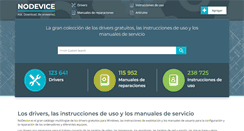 Desktop Screenshot of nodevice.es